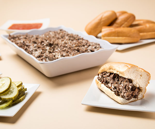 Make-Your-Own Cheesesteak Party Tray